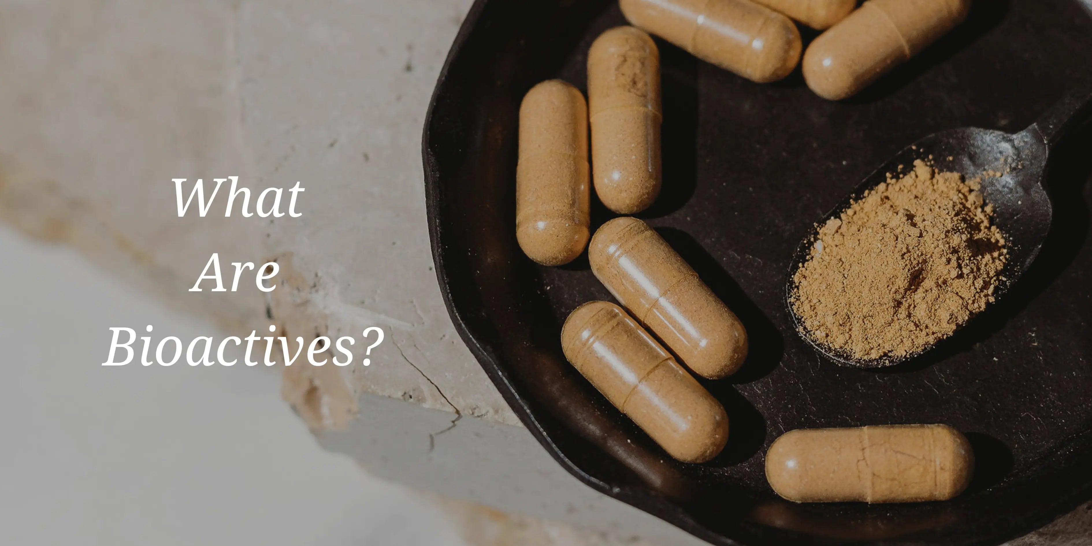 What Are Bioactives? Benefits for Inflammation, Energy & Longevity