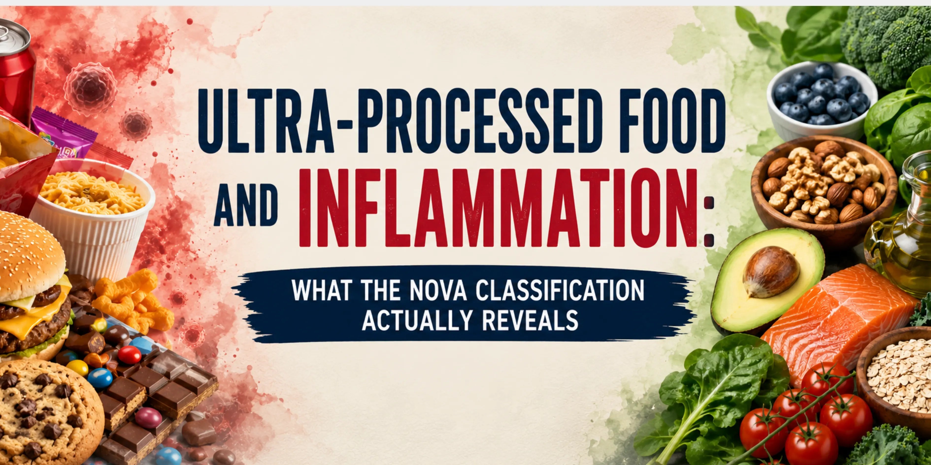 Ultra-Processed Food and Inflammation: What the NOVA Classification Actually Reveals