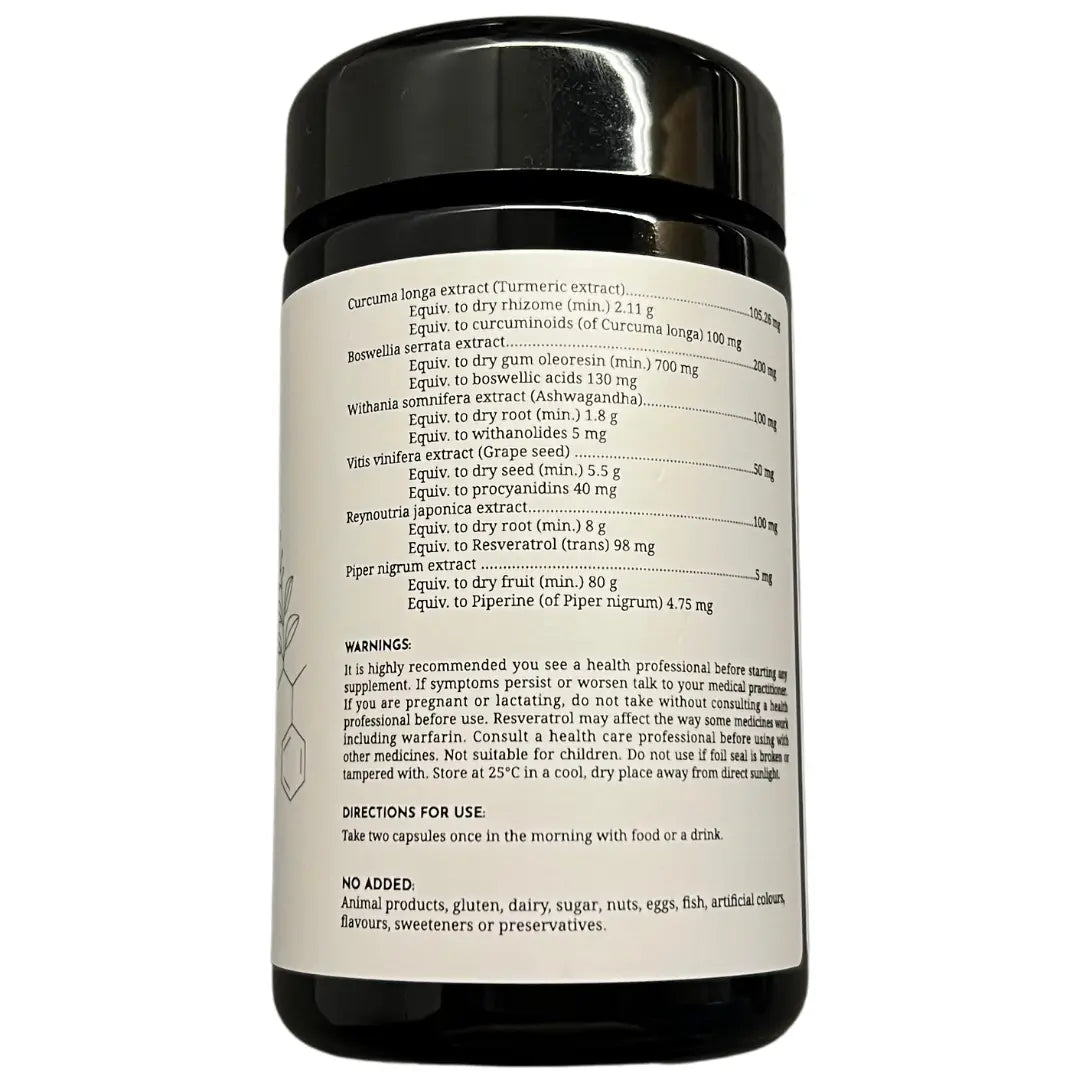 STMNA Bioactives - Healthspan Supplement - Refillable Jar (60 capsules) Stmna