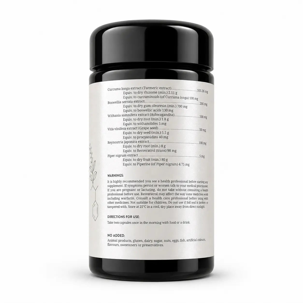 STMNA Bioactives - Healthspan Supplement - Refillable Jar (60 capsules)