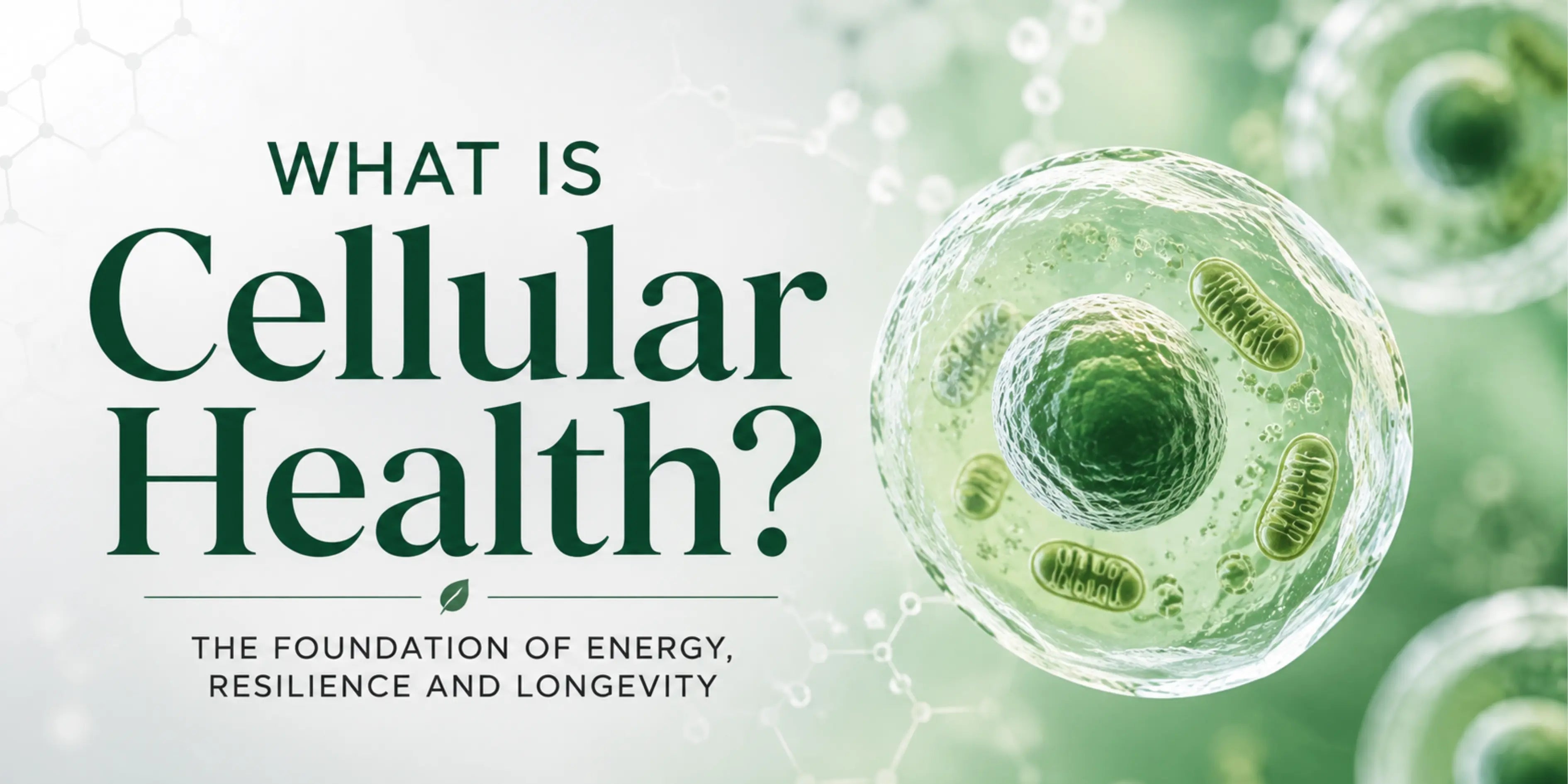 What Is Cellular Health? (And Why It Matters More Than Ever)