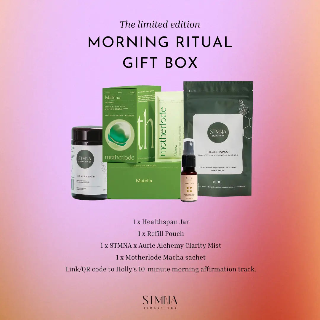 Healthspan Morning Ritual Gift Box STMNA Bioactives