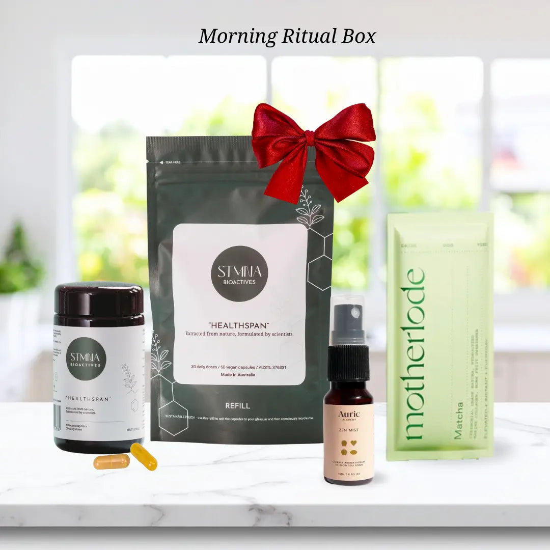 Healthspan Morning Ritual Gift Box STMNA Bioactives